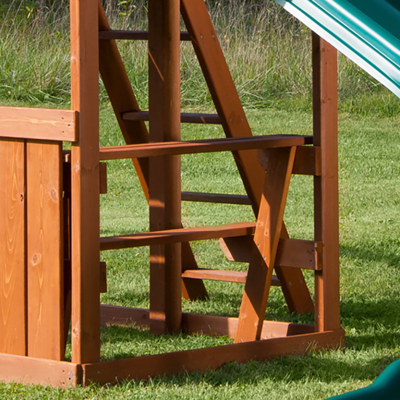 Cedarbrook wooden swing set online